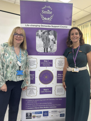 Say it with a smile news image - ‘Dementia Awareness & Carer Feedback’ training session to Trainee GP’s