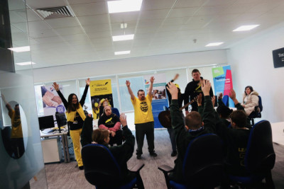 Say it with a smile news image - Welcoming Leavesden Green JMI School & Nursery to ‘The Charity Hub’