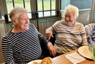 Say it with a smile news image - With old and new friends at the Toby Carvery