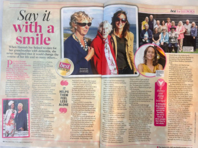 Say it with a smile news image - Hannah and Smile featured in BEST magazine